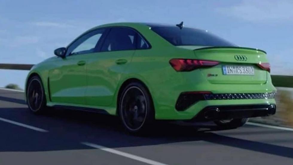 Αυτό είναι το «αγριεμένο» Audi RS3 σεντάν!